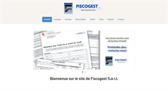 Desktop Screenshot of fiscogest.lu