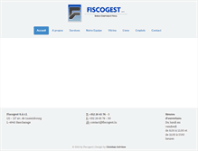 Tablet Screenshot of fiscogest.lu